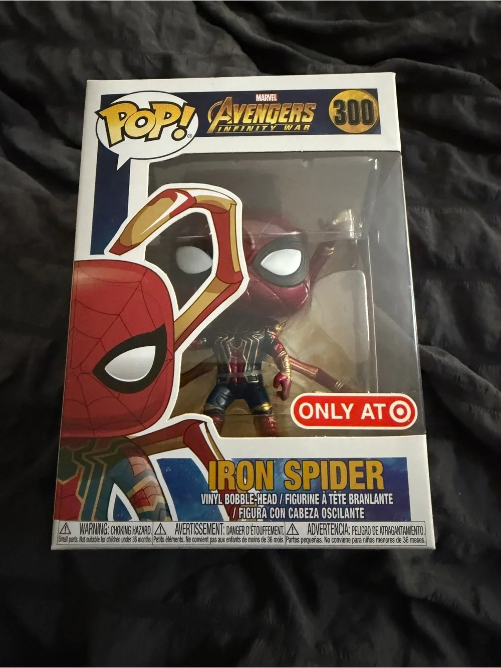 Funko Pop! Iron Spider #300 Target Exclusive Avengers Infinity War Spider Legs